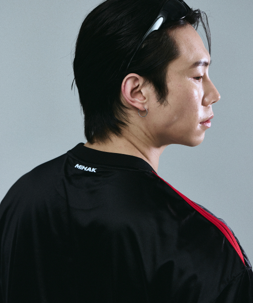 MIHAK(ミハク)の「エステティッククラブジャージTシャツ(ブラック)(Tシャツ/カットソー・メンズ・その他・1/2/3)」の10枚目の写真