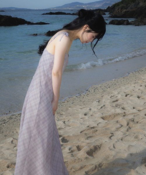 ROSEFRANTZ（ロゼフランツ）の「Sheer Grace Slim Long Dress [Pink]（ワンピース・レディース・ピンク・SMALL/MEDIUM）」の10枚目の写真