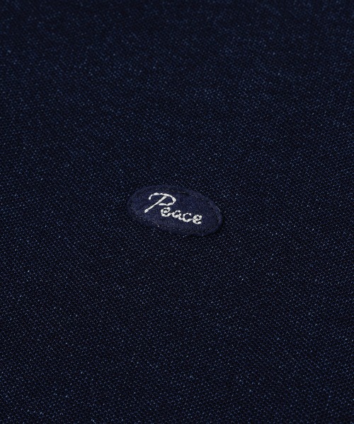 PORTER CLASSIC(ポータークラシック)の「H/W INDIGO POLO SHIRT(ポロシャツ・メンズ・ブルー/ネイビー・M/L)」の5枚目の写真