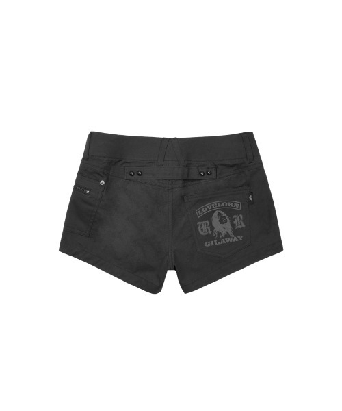 GILAARCHIVE(ギラアーカイブ)の「NAPOLEON SIDE ZIP SHORTS_CHARCOAL(その他パンツ・レディース・その他・SMALL/MEDIUM)」の6枚目の写真