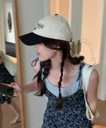 mebole（メボレ）の「Contrast Color holiday Cap（キャップ）」