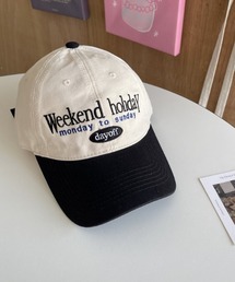 mebole（メボレ）の「Contrast Color holiday Cap（キャップ）」