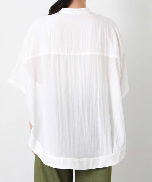 Gready Brilliant(グレディブリリアン)の「ピンタックヨークドルマンブラウス(シャツ/ブラウス・レディース・オフホワイト/黄緑系・FREE)」の20枚目の写真