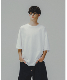 ANGLAN | Essential Layer Half Tee - White(Tシャツ/カットソー)