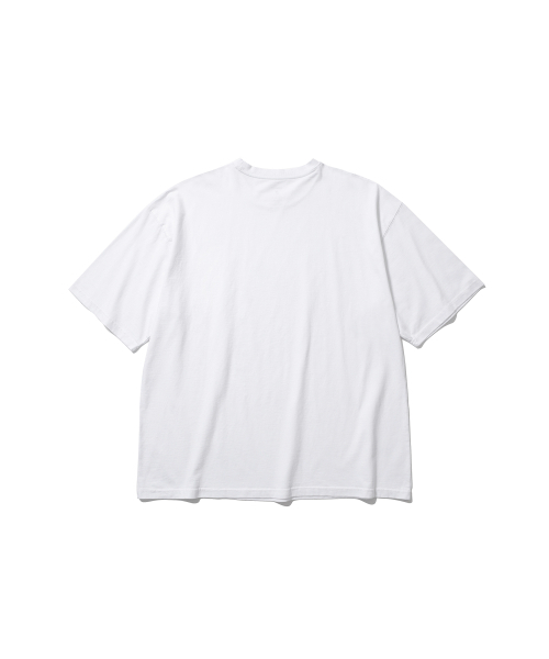ANGLAN（アングラン）の「Essential Layer Half Tee - White（Tシャツ/カットソー・メンズ・その他・2/1）」の3枚目の写真