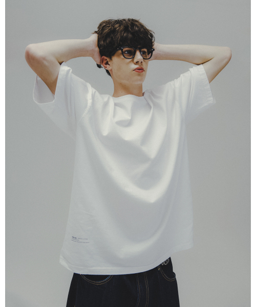 ANGLAN（アングラン）の「Essential Layer Half Tee - White（Tシャツ/カットソー・メンズ・その他・2/1）」の8枚目の写真