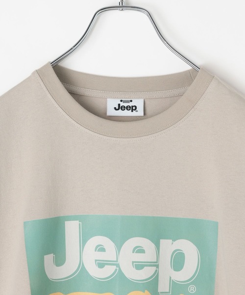 JEEP（ジープ）の「【Jeep(ジープ)】フロントプリントTシャツ（Tシャツ/カットソー・メンズ・カーキ/ベージュ・LARGE/MEDIUM）」の9枚目の写真