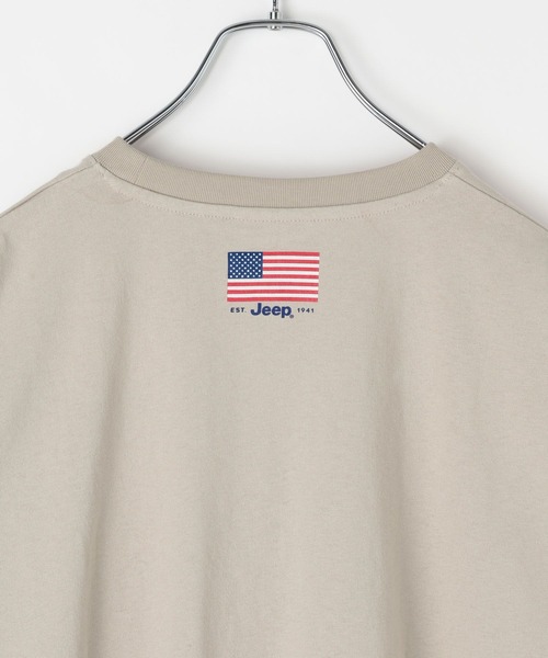 JEEP（ジープ）の「【Jeep(ジープ)】フロントプリントTシャツ（Tシャツ/カットソー・メンズ・カーキ/ベージュ・LARGE/MEDIUM）」の10枚目の写真
