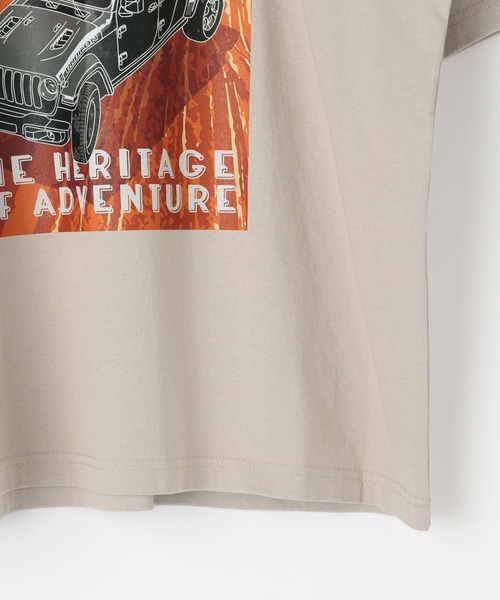 JEEP（ジープ）の「【Jeep(ジープ)】フロントプリントTシャツ（Tシャツ/カットソー・メンズ・カーキ/ベージュ・LARGE/MEDIUM）」の12枚目の写真