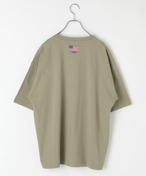 JEEP（ジープ）の「【Jeep(ジープ)】フロントプリントTシャツ（Tシャツ/カットソー・メンズ・カーキ/ベージュ・LARGE/MEDIUM）」の6枚目の写真