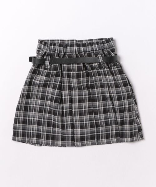 PINKHUNT(ピンクハント)の「PINKHUNT ベルト付きプリーツスカート 1821K(デニムスカート・キッズ・ブラック/スカイブルー系1・130cm/140cm/150cm/160cm/120cm)」の10枚目の写真