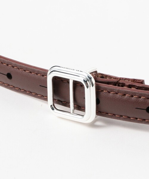 Demi-Luxe BEAMS(デミルクス ビームス)の「LIE STUDIO / The Geogia Slim ベルト(ベルト・レディース・ブラウン/ブラック・ONE SIZE)」の7枚目の写真