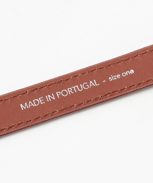Demi-Luxe BEAMS(デミルクス ビームス)の「LIE STUDIO / The Geogia Slim ベルト(ベルト・レディース・ブラウン/ブラック・ONE SIZE)」の8枚目の写真