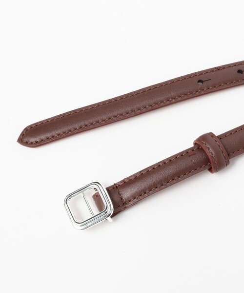 Demi-Luxe BEAMS(デミルクス ビームス)の「LIE STUDIO / The Geogia Slim ベルト(ベルト・レディース・ブラウン/ブラック・ONE SIZE)」の9枚目の写真