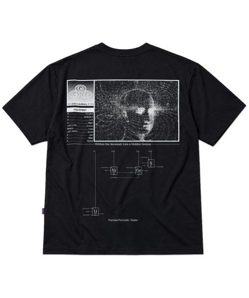 LAUGHER（ラファー）の「ジニアスTシャツ - ブラック（Tシャツ/カットソー・レディース・ブラック・X-LARGE/MEDIUM/LARGE）」の4枚目の写真