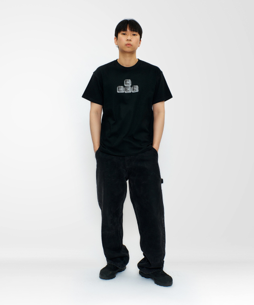 LAUGHER（ラファー）の「ジニアスTシャツ - ブラック（Tシャツ/カットソー・レディース・ブラック・X-LARGE/MEDIUM/LARGE）」の8枚目の写真