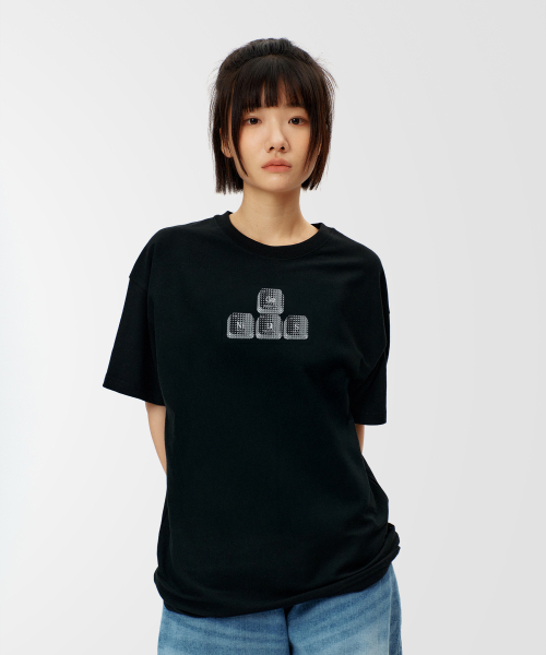LAUGHER（ラファー）の「ジニアスTシャツ - ブラック（Tシャツ/カットソー・レディース・ブラック・X-LARGE/MEDIUM/LARGE）」の13枚目の写真