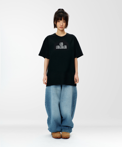 LAUGHER（ラファー）の「ジニアスTシャツ - ブラック（Tシャツ/カットソー・レディース・ブラック・X-LARGE/MEDIUM/LARGE）」の14枚目の写真