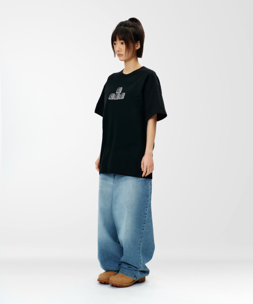 LAUGHER（ラファー）の「ジニアスTシャツ - ブラック（Tシャツ/カットソー・レディース・ブラック・X-LARGE/MEDIUM/LARGE）」の15枚目の写真