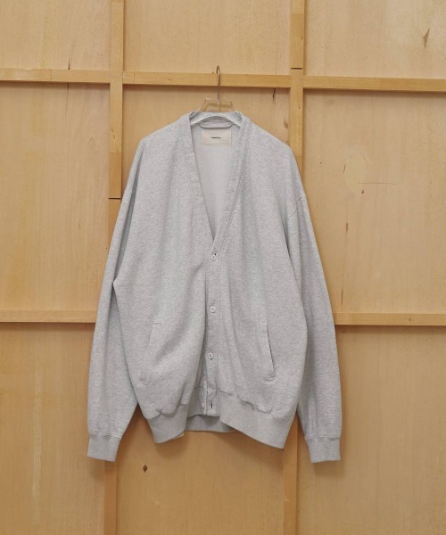 TODAYFUL（トゥデイフル）の「TODAYFUL　Cotton Brushed Cardigan コットンブラッシュドカーディガン/12620609（カーディガン/ボレロ・レディース・グレー/ブラック・ONE SIZE）」の5枚目の写真