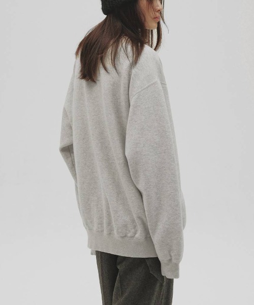 TODAYFUL（トゥデイフル）の「TODAYFUL　Cotton Brushed Cardigan コットンブラッシュドカーディガン/12620609（カーディガン/ボレロ・レディース・グレー/ブラック・ONE SIZE）」の11枚目の写真