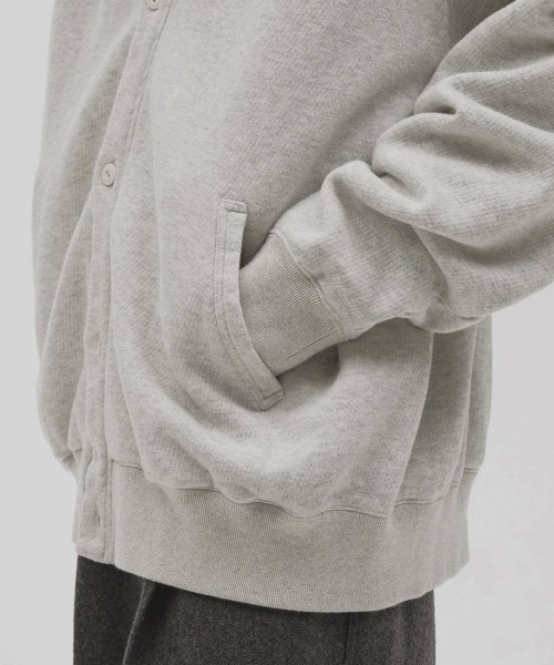 TODAYFUL（トゥデイフル）の「TODAYFUL　Cotton Brushed Cardigan コットンブラッシュドカーディガン/12620609（カーディガン/ボレロ・レディース・グレー/ブラック・ONE SIZE）」の14枚目の写真