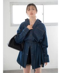 Htage】バックデザインコットンレースワンピース（ワンピース）｜Htage