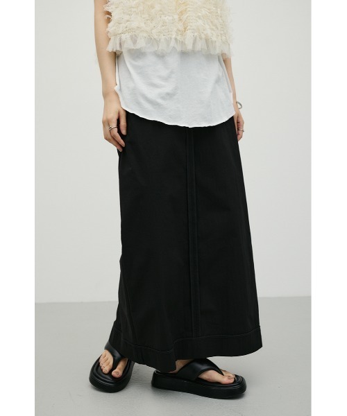 STYLEMIXER(スタイルミキサー)の「アウトシームアイラインスカート(スカート・レディース・ブラック/ライトブラウン・SMALL/MEDIUM)」の16枚目の写真
