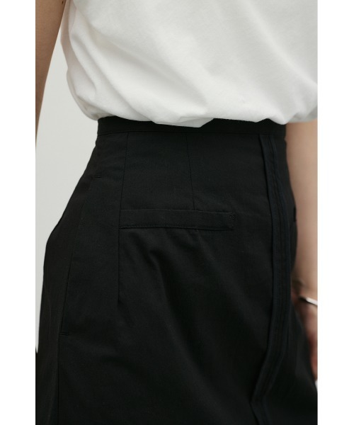 STYLEMIXER(スタイルミキサー)の「アウトシームアイラインスカート(スカート・レディース・ブラック/ライトブラウン・SMALL/MEDIUM)」の10枚目の写真