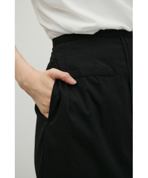 STYLEMIXER(スタイルミキサー)の「アウトシームアイラインスカート(スカート・レディース・ブラック/ライトブラウン・SMALL/MEDIUM)」の9枚目の写真