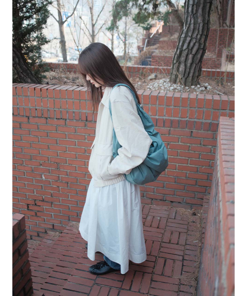 ACOC（アコック）の「Glossy Mid Tangle Twist Bag_Teal Green（ショルダーバッグ・レディース・その他・FREE）」の2枚目の写真