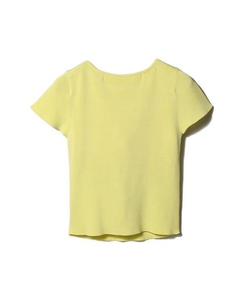 NICENICE MOMENT(ナイスナイスモーメント)の「NICENICE MOMENT / Cap Sleeve TEE《ESTNATION EXCLUSIVE》(Tシャツ/カットソー・レディース・オフホワイト/イエロー/ネイビー・FREE)」の10枚目の写真