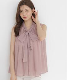 PROPORTION BODY DRESSING | ボウタイシャーリングブラウス / 1216210800(シャツ/ブラウス)