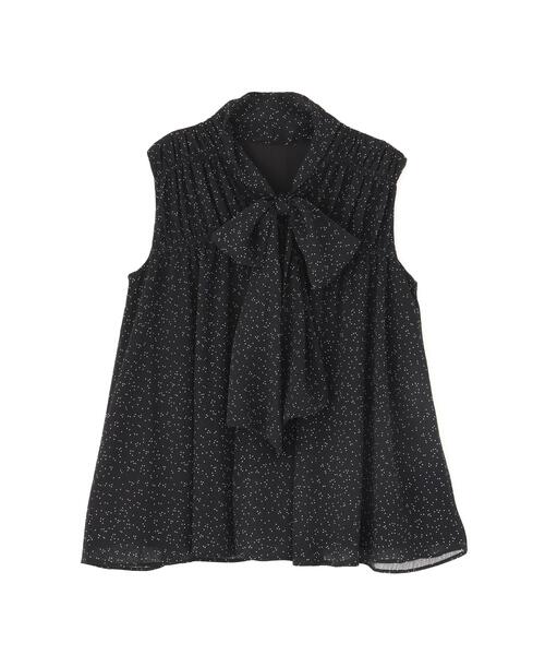 PROPORTION BODY DRESSING（プロポーションボディドレッシング）の「ボウタイシャーリングブラウス / 1216210800（シャツ/ブラウス・レディース・ピンク/ブラック系その他/ホワイト系その他・FREE）」の12枚目の写真