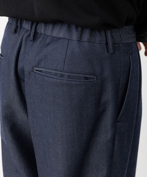 ADAM ET ROPE'(アダムエロペ)の「NIKKE デニムワイドイージースラックス / ADAM ET ROPE' JEANS(デニムパンツ・メンズ・ネイビー/ダークブラウン/ブラック系その他2・L/M/S)」の8枚目の写真