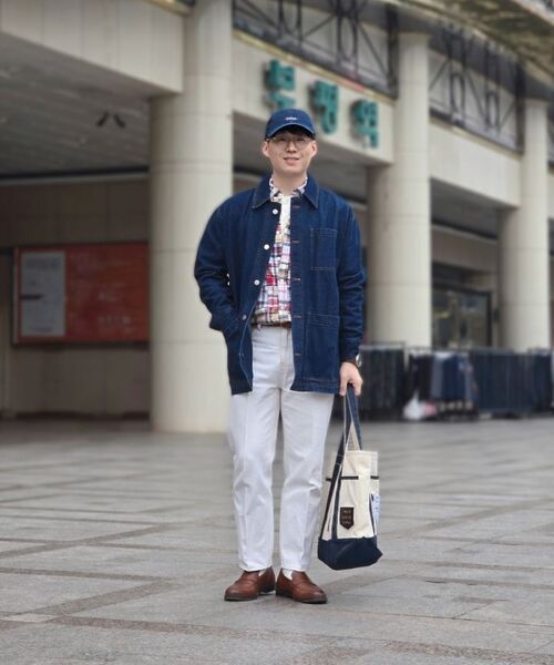 DECOROSO（デコローゾ）の「ディマ コットン ヘンリーネック 半袖Tシャツ [アイボリー]（Tシャツ/カットソー・メンズ・その他・LARGE/X-LARGE）」の10枚目の写真