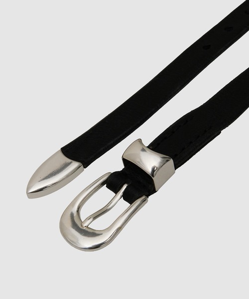 Our Legacy（アワーレガシー）の「OUR LEGACY 2 CM BELT（ベルト・メンズ・ブラック・90/80/70）」の5枚目の写真