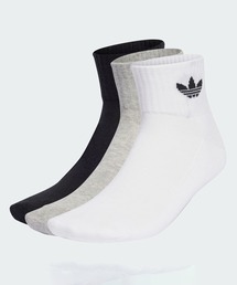 adidas | ミッドカットクルーソックス 3足組 [MID CREWSOCKS 3P]  / アディダスオリジナルス adidas Originals(ソックス/靴下)