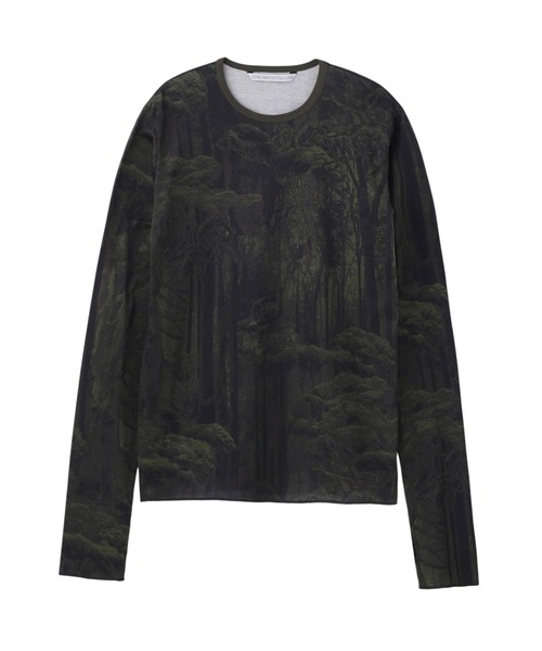 JOHN LAWRENCE SULLIVAN(ジョンローレンスサリバン)の「TREE CAMO PULLOVER(Tシャツ/カットソー・メンズ・ホワイト/カーキ・SMALL/MEDIUM)」の2枚目の写真