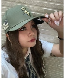 Lafayette（ラファイエット）の「ニューエラ【NEW ERA】- シカゴ・ホワイトソックス キャップ【Chicago White Sox - 59FIFTY ON-FIELD MLB 2026 Armed Forces Day NEW OLIVE 14939293】（キャップ）」