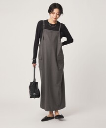 UNIVERSAL OVERALL | 【別注】<UNIVERSAL OVERALL>エプロン ジャンパースカート(ジャンパースカート)