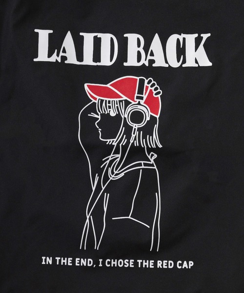 Red Cap Girl(レッドキャプガール)の「【70】【RED CAP GIRL/レッドキャップガール】アイコニック ガールイラスト ラバープリント ナップザック/巾着リュック/サコッシュ/サブバッグ/ストリート/A4サイズ対応/ユニセックス/レディース/メンズ(バックパック/リュック・メンズ・ピンク/ホワイト/ブラック・FREE)」の12枚目の写真