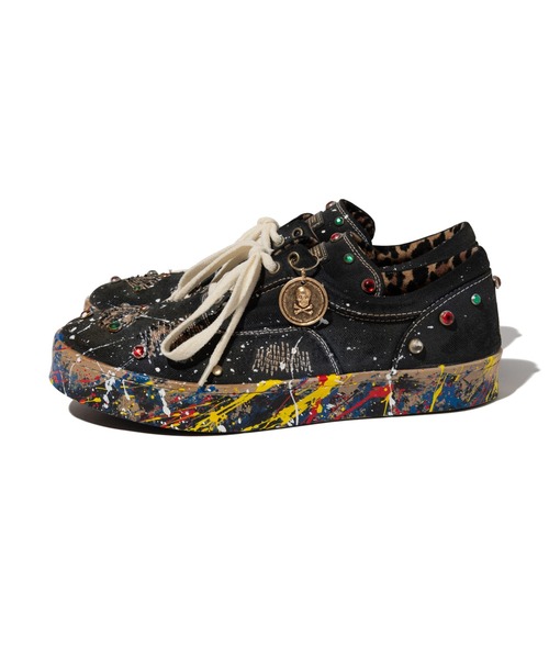 glamb(グラム)の「Grunge Stone Sneakers / グランジストーンスニーカー(スニーカー・メンズ・レッド/ブラック・25/26/27/28)」の21枚目の写真