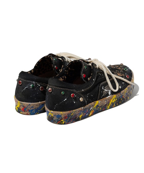 glamb(グラム)の「Grunge Stone Sneakers / グランジストーンスニーカー(スニーカー・メンズ・レッド/ブラック・25/26/27/28)」の22枚目の写真