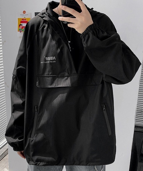 KELVIN（ケルヴァン）の「Convertible Sleeve Anorak コンバーチブルスリーブアノラック（パーカー・メンズ・イエロー/ブラック・MEDIUM/LARGE）」の11枚目の写真