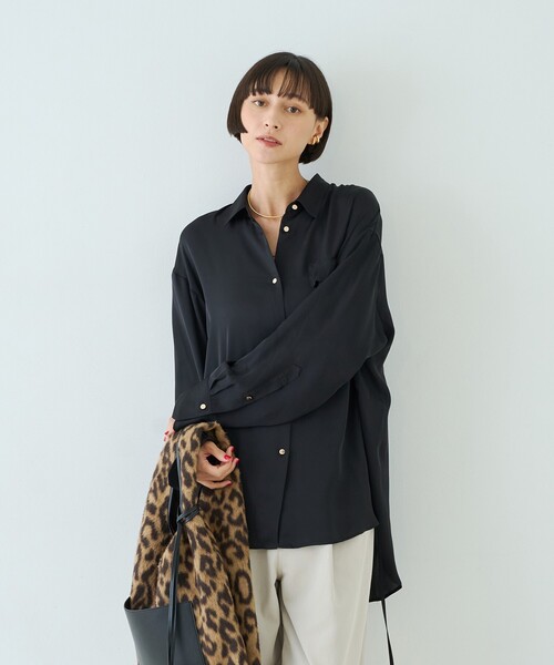 Rouge vif(ルージュヴィフ)の「【CHIMERE/シメール】 キャンバスマルシェバッグ/メガネケース付き(トートバッグ・レディース・ブラウン系その他/アイボリー・フリー)」の9枚目の写真