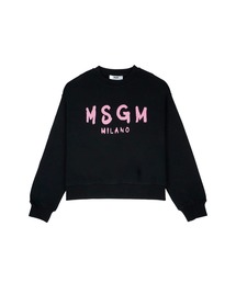 MSGM KIDS（エムエスジーエムキッズ）の「MSGM シャイニーロゴ スウェットシャツ（スウェット）」