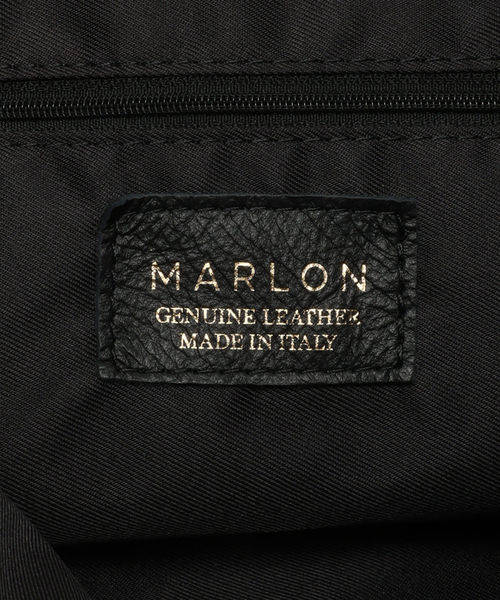 MARLON FIRENZE(マーロンフィレンツェ)の「【MARLON FIRENZE/マルロン】フラップレザーバッグ(ハンドバッグ・レディース・ブラック・FREE)」の17枚目の写真