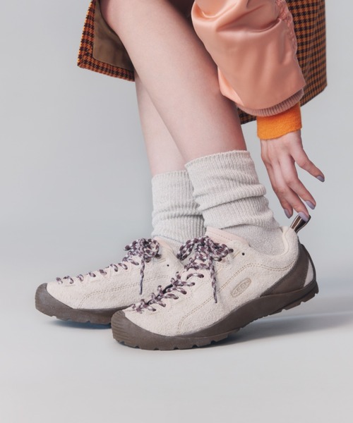 KEEN(キーン)の「【New color】JASPER / ジャスパー / レディース スニーカー(スニーカー・レディース・アイボリー・24.5cm/24cm/23.5cm/23cm/26cm/25.5cm/25cm)」の1枚目の写真