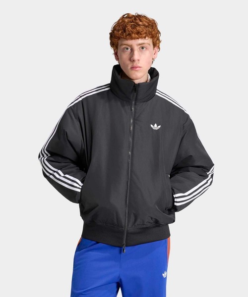 adidas(アディダス)の「ファイヤーバード ジャケット / アディダスオリジナルス adidas Originals(ブルゾン・メンズ・ブラック・3XL/XX-LARGE/SMALL/X-SMALL/MEDIUM/LARGE/X-LARGE)」の1枚目の写真
